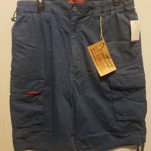US Expedition Blue Cargo Shorts.